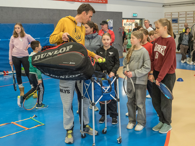 Impressionen vom TGB-Beitrag am Sporttag