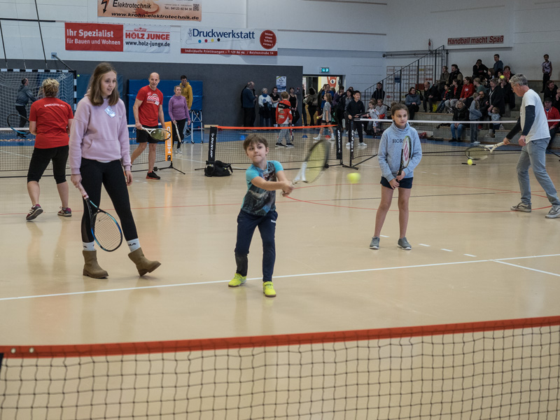 Impressionen vom TGB-Beitrag am Sporttag